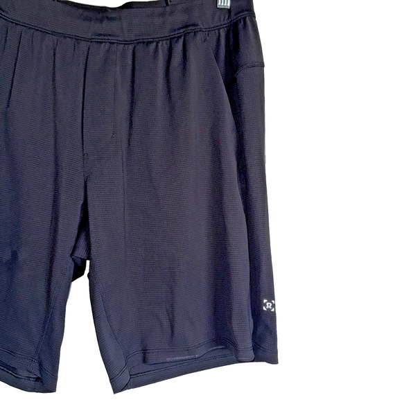Lululemon Warp Light Shorts Mens Sz L Black Active Gym Athletic Running - Picture 3 of 11